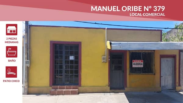 Casa / Alquiler / MANUEL ORIBE 379